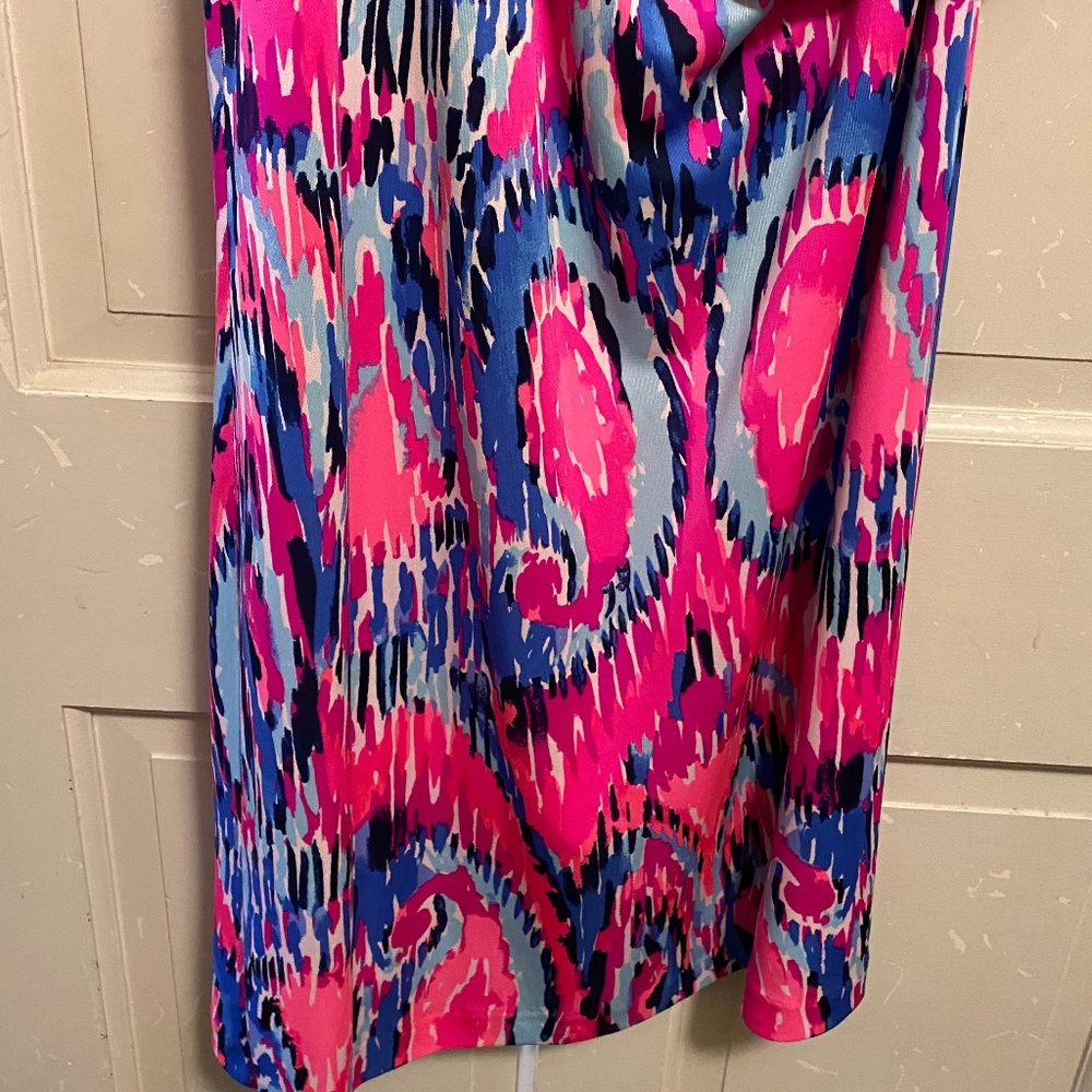 NWT Lilly Pulitzer Amante Silk Jersey Dress - Picture 7 of 8